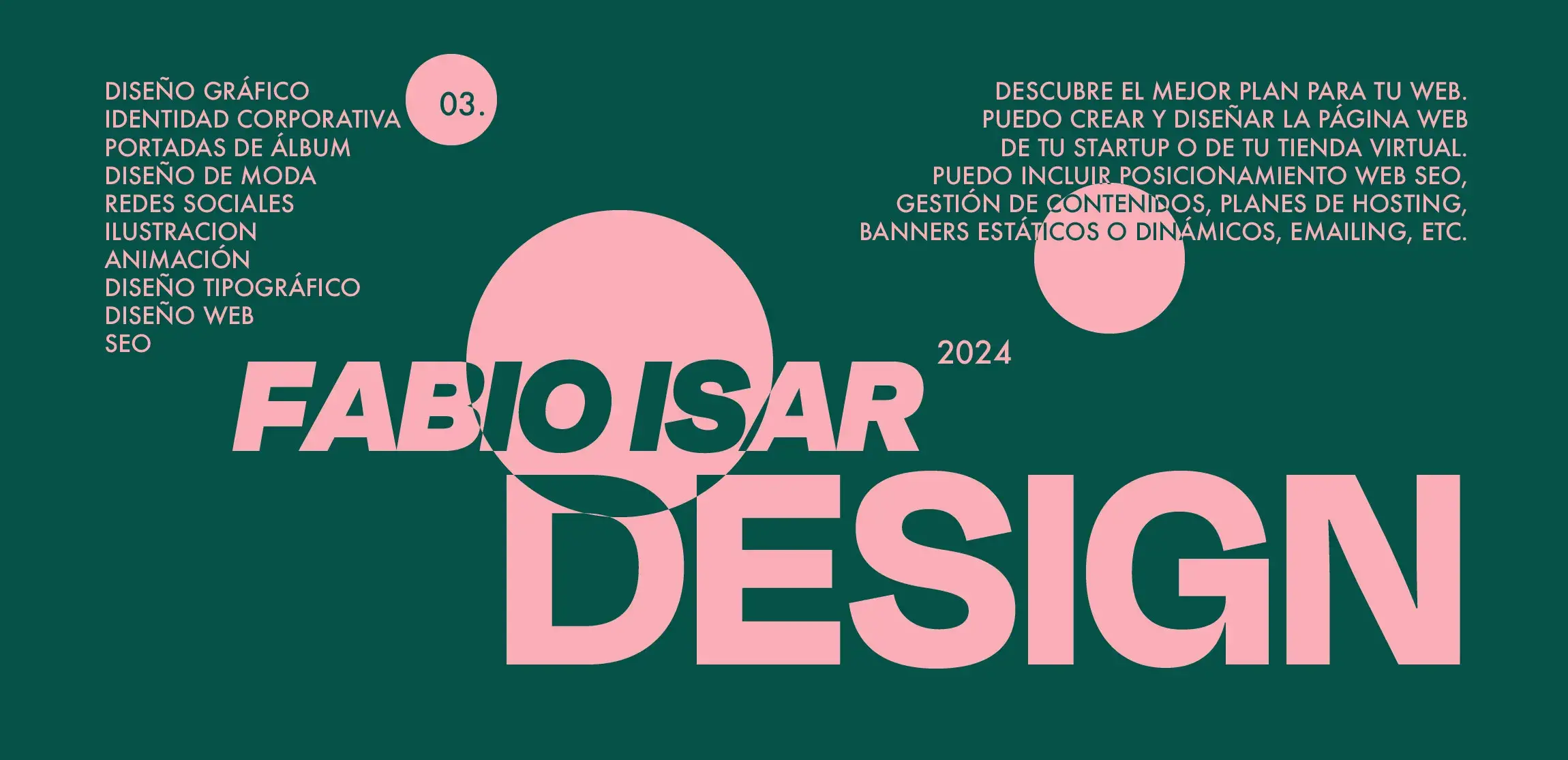 Banner Fabio Isar Design 03 - Español